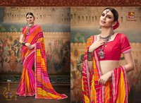 Traditional bandhej sarees online shopping