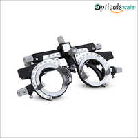 Silver And Black Imported Adjustable Rotating Trial Frame