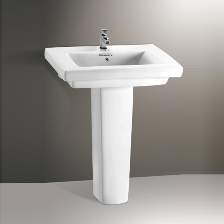 White Rado Set Ceramic Wash Basin