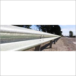 W-Beam Metal Crash Barrier