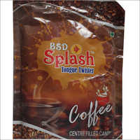 Cappuccino Coffee Candy - Caramel, Chocolate, Sugar | Round Brown Treat With Gooey Chocolate Center, No Artificial Colors Or Preservatives