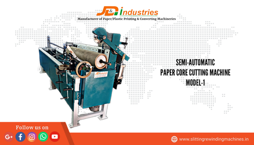 Semi Automatic Paper Core Cutting Machine By J & D INDUSTRIES