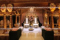 New Golden Maharaja Wedding Mandap