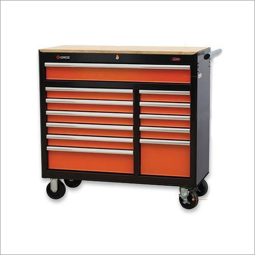 Stainless Steel 12 & 7 Drawer Portable Workstation