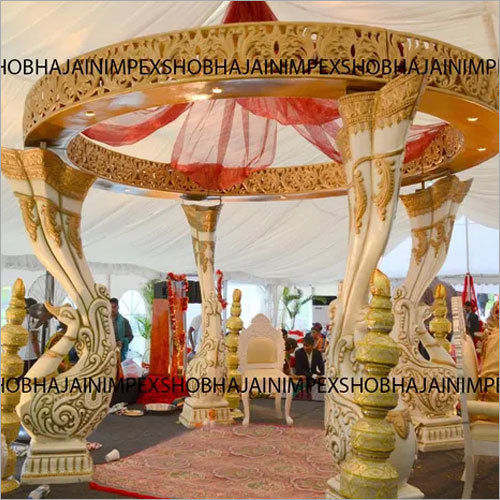 Peacock Pillar Mandap