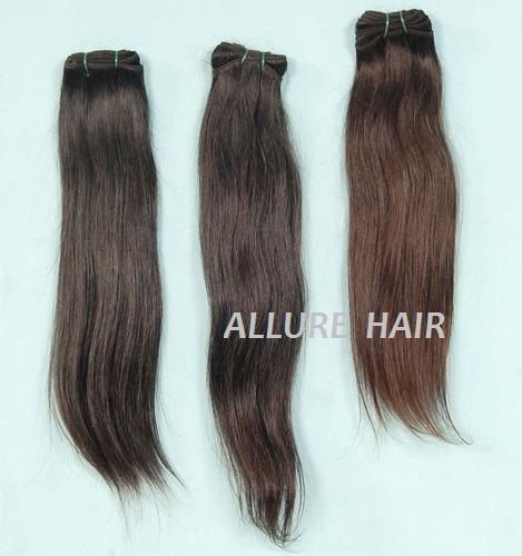 Natural Black & Natural Brown Weft Extension