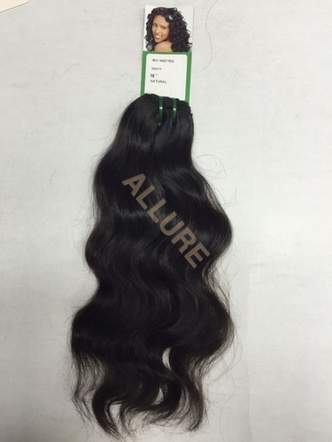 Natural Black & Natural Brown Body Wavy Bulk Hair