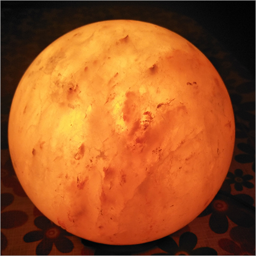 GLobe Shaped Rock Salt Lamp