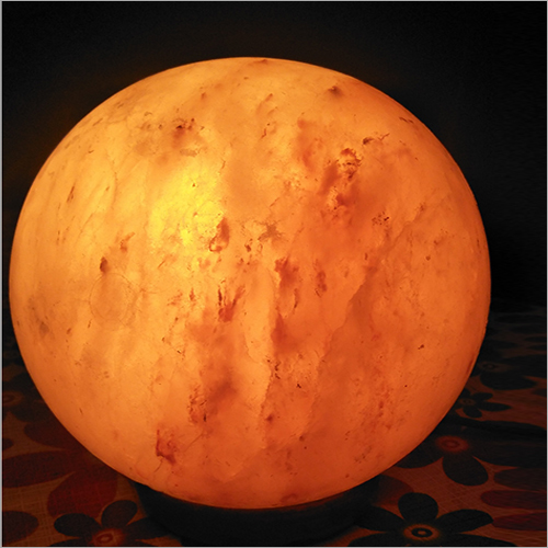 Ball Shaped Rock Salt Lamp