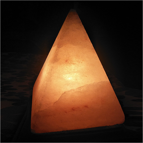 Pyramid Rock Salt Lamp Pyramid Rock Salt Lamp