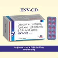 Doxylamine + Pyridoxine + Folic