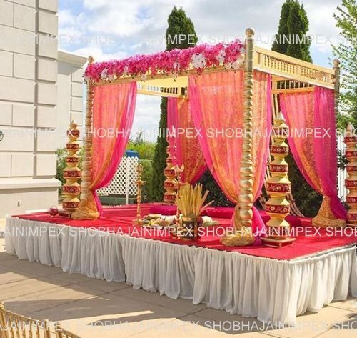 Traditional Sankheda Wedding Mandap