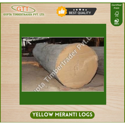 Yellow Meranti Logs