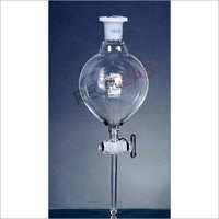 Separatory Funnel 04.557 Separating Funnels, Glass Key Stopcock, Globe Shape