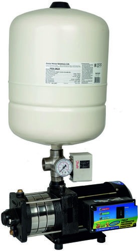 Shower Pressure Booster System Application: Metering