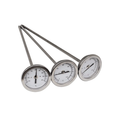 Heavy duty dial probe thermometers