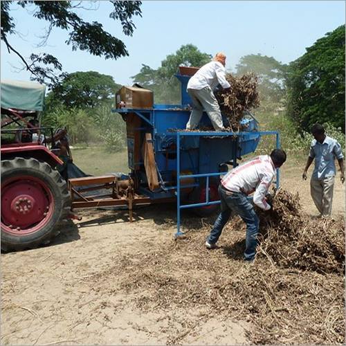 Tractor Operated Thresher - Steel, Variable Size, Blue | High Efficiency, Durable Design, Low Maintenance, Easy Operation