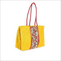 Jute Yellow Handbags