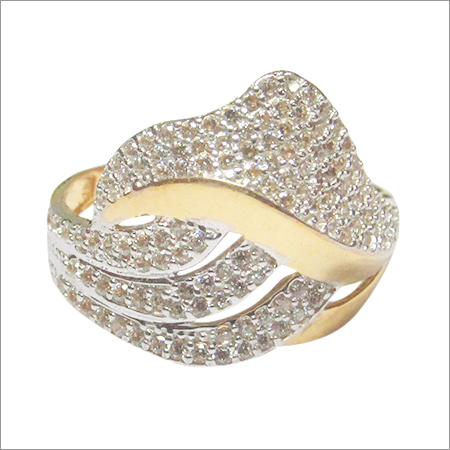 Cubic Zirconia Gold Jewellery LR 4