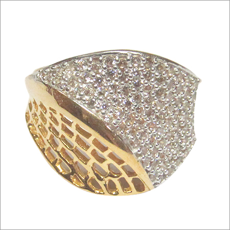 Cubic Zirconia Gold Jewellery LR 5