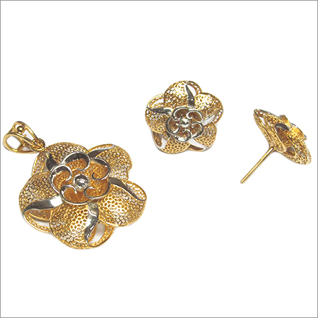 Italian Pendent Gold  Set PS 5