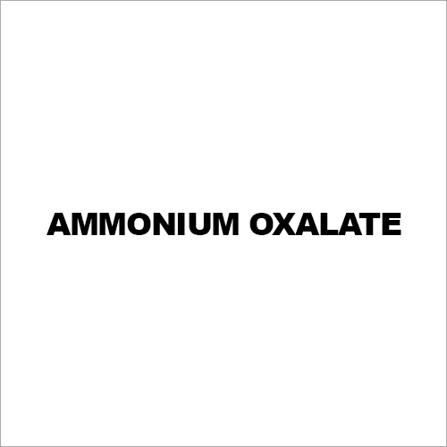 Ammonium Oxalate