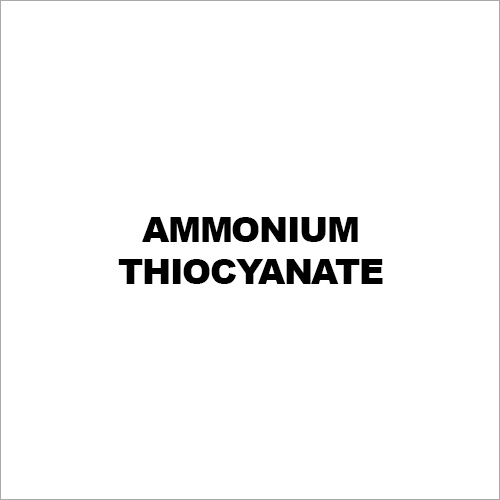 Ammonium Thiocyanate - NH4SCN, White Crystals, Density: 1.306 g/cm³, Melting Point: 149-150°C, Water Soluble | Cost-effective, Easy Handling, High Purity, Reagent Grade, Versatile Use