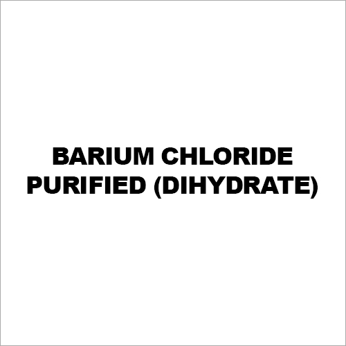 Barium Chloride Purified (Dihydrate)