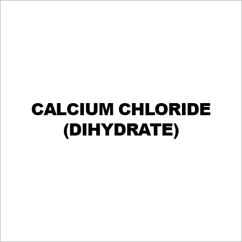 Calcium Chloride (Dihydrate)