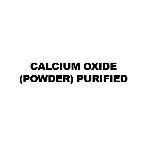 Calcium Oxide (Powder) Purified