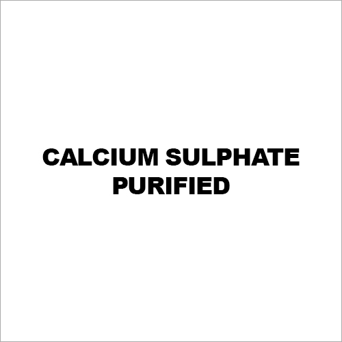 Calcium Sulphate Purified