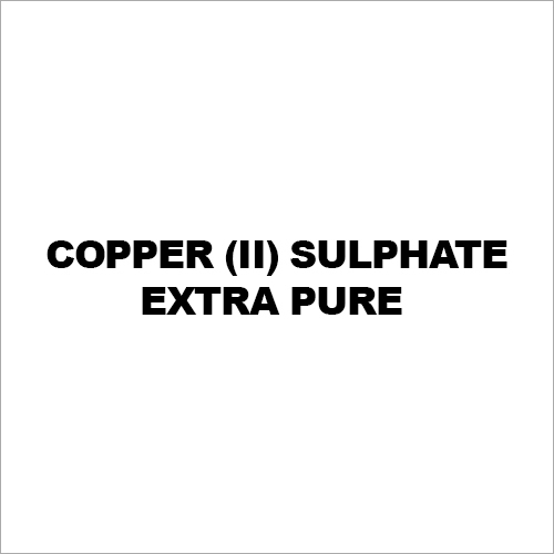 Copper (II) Sulphate Extra Pure - Crystalline Powder, 25kg Bags | 99.5% Purity, Water Soluble, Versatile Applications