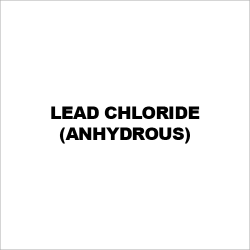 Lead Chloride, Lead Chloride Manufacturers & Suppliers, Dealers