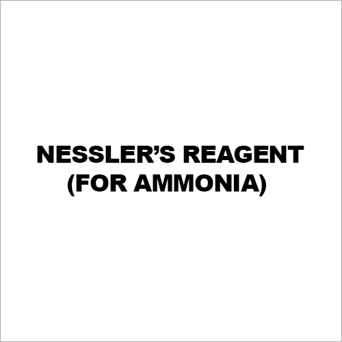 Nesslers Reagent (For Ammonia)