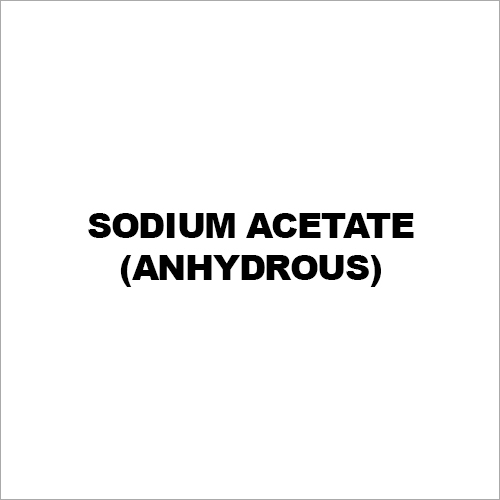 Sodium Acetate (Anhydrous)