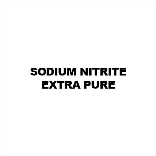 Sodium Nitrite Extra Pure