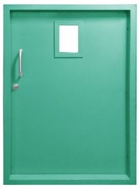 Mild Steel Fire Door Length: 1000 Millimeter (mm)