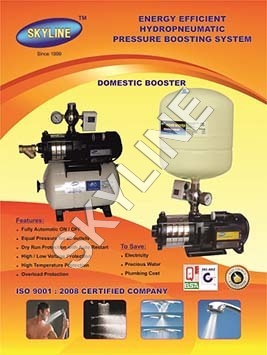 Water Pressure Booster Pumps Application: Metering