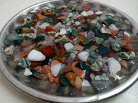 Aquarium Tank Filler Sand Pebbles & Decorate For Color Full Chips & Substrate