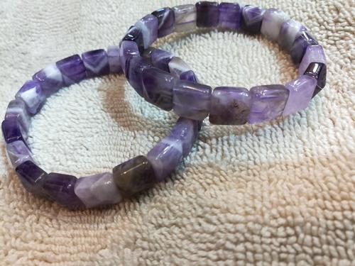 Amethyst Bracelets Grade: Super Polished