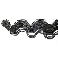 Poly Coated Zig Zag Spring - Carbon Steel, Anti-aged & Anti-uv Treated | Lightweight, Corrosion Proof, Multi-use For Greenhouses And Polyhouses
