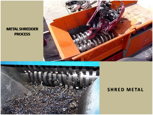 Metal Shredder Cut Size: 10