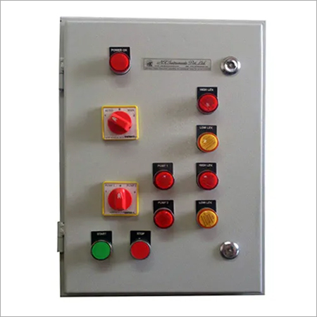 Metal Control Panel For Level Control In Overhead Tank