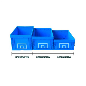 Plastic Collapsible Foldable Crate