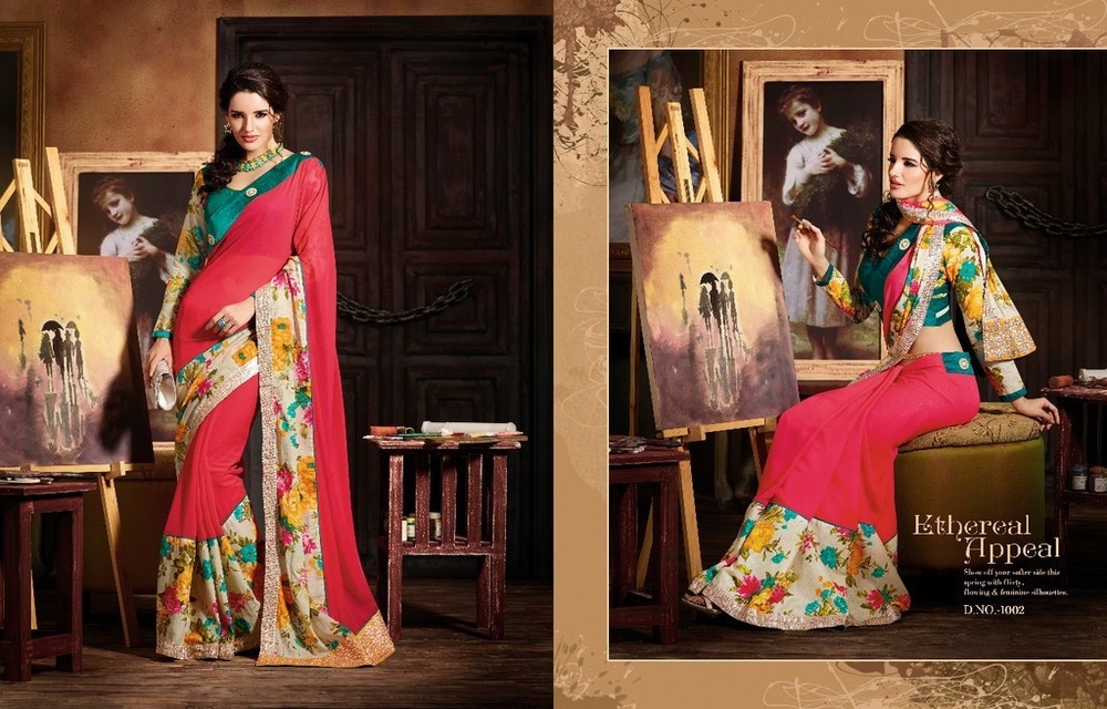 Party wear sarees collection