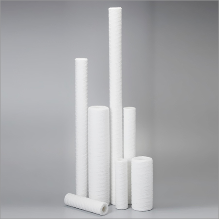 Water Treatment Cartridge - 100% Polypropylene Fiber 10"/20"/30"/40" Lengths 1-20 Micron Rating | Industrial Depth Filter Double Open End Design 80 PSI