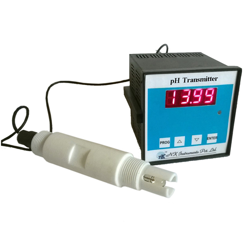 pH Transmitter with Electrode
