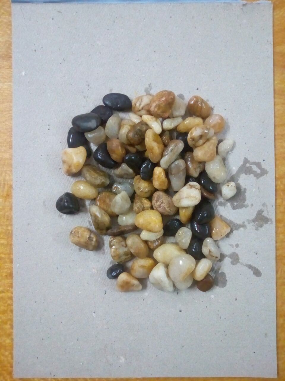 Mix Gravel Pebble Washed Stone SEMIPOLISHED GRAVELS STONE round decorative stone pebbles flooring