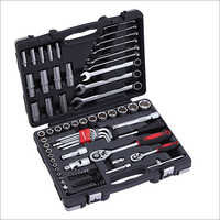 92 pcs 1  2  & 1  4  Dr socket tool set