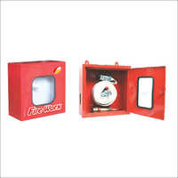 Single Door Hose Box - Mild Steel, 18x24x10 Inch, Red | Lightweight, Abrasion Resistant, Customized Dimensions